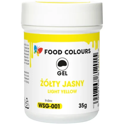 Barwnik w żelu Foodcolours - Jasny Żółty 35g