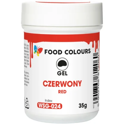 Barwnik w żelu Foodcolours - Czerwony 35g