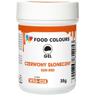 Barwnik w żelu Foodcolours - Słoneczny Czerwony 35g