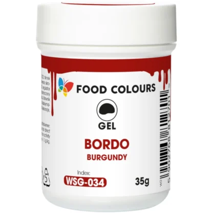Barwnik w żelu Foodcolours - Bordo 35g