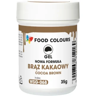 Barwnik w żelu Foodcolours - Brąz kakaowy 35g