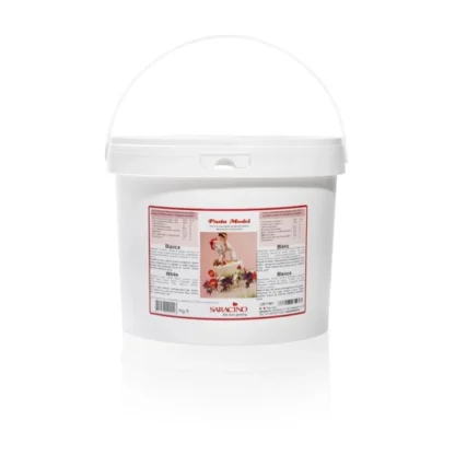 Masa cukrowa do modelowania - Saracino 5 kg - Biała