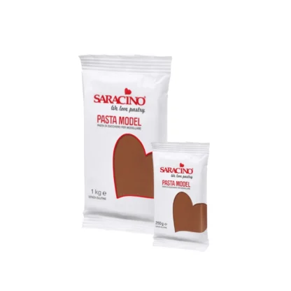 Masa cukrowa do modelowania - Saracino - Brązowa