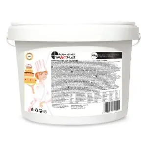 zdjęcie Smartflex Black Velvet – czarna masa cukrowa 4 kg – smak waniliowy