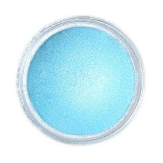 Metaliczny, perłowy barwnik spożywczy w proszku Fractal - Frozen Blue, Mroźny Niebieski (3 g)