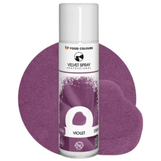 Zamsz w sprayu VELVET SPRAY PROFESSIONAL - Violet 250 ml (fioletowy, bez E171)
