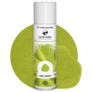Zamsz w sprayu VELVET SPRAY PROFESSIONAL - Lime Green 250 ml (limonkowy zielony, bez E171)