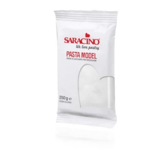 Masa cukrowa do modelowania - Saracino - Biała- 250 g