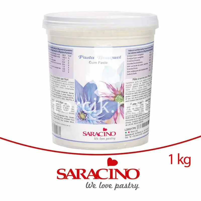 Saracino Pasta Bouquet- masa cukrowa do kwiatów 1 kg