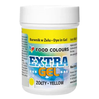 Barwnik w żelu Foodcolours - Żółty 35g