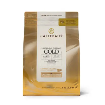 Czekolada karmelowa złota Gold - Barry Callebaut 30,4% 3/5 - 2,5 kg
