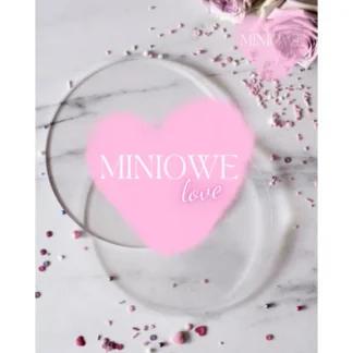 Dyski do tynkowania tortów - Miniowe Love - 2 szt. - śr. 11 cm