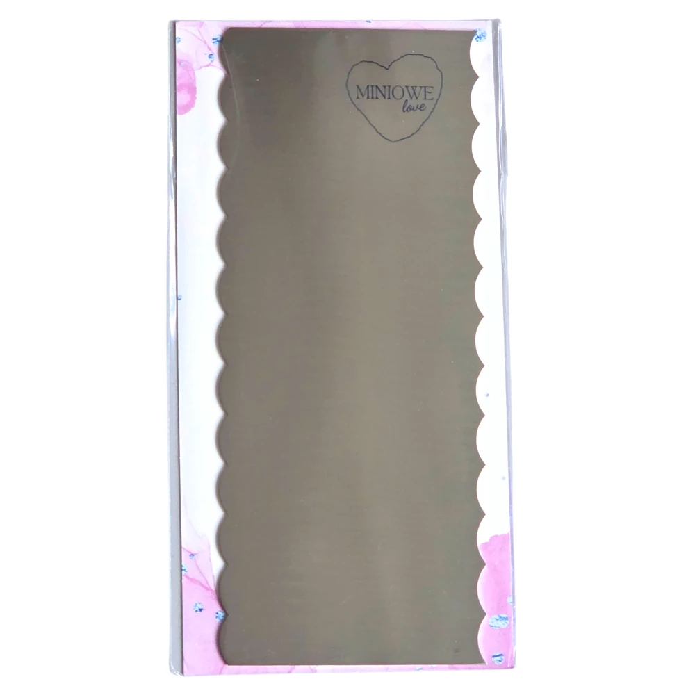 Metalowa Skrobka/Packa/Blaszka do tortów - Falbanka 19,5 cm - Miniowe Love