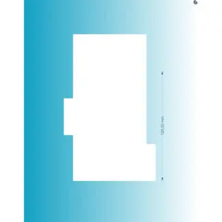 Packa do tortów - Miniowe Formy - Duże Rowki 12 cm