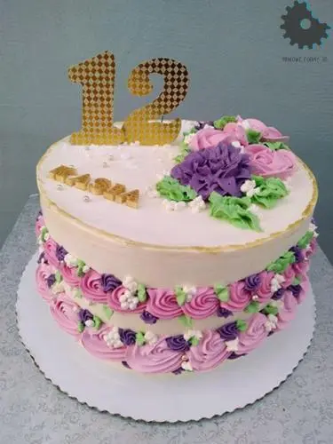 Packa do tortów bico embutido - Małe Rowki na tort 12 cm - Miniowe Formy