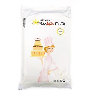 zdjęcie Masa cukrowa Smartflex Velvet – biała 1 kg – smak waniliowy