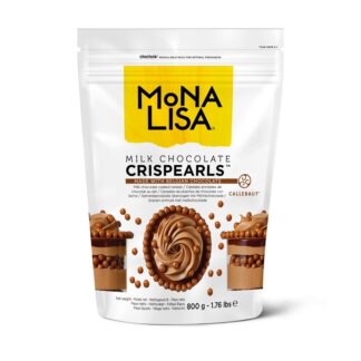 Czekoladowe perełki, posypka Crispearls™ Mleczne – Mona Lisa – 0,8 kg