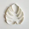 Foremka do wykrawania w masie cukrowej – Monstera 8 x 6,9 cm - Miniowe Formy