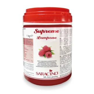 Pasta Aromat w kremie Saracino - MALINA 1 kg