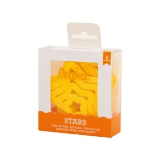 Foremka Gwiazda - zestaw 5 szt. - Decora