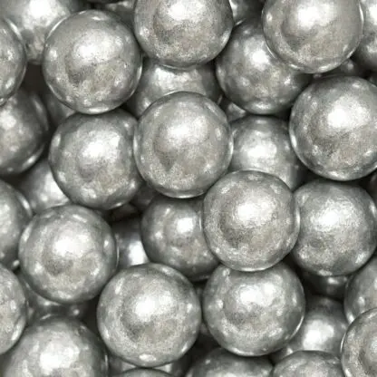 Cukrowa Posypka Srebrne Duże Perły 8 mm 100 g