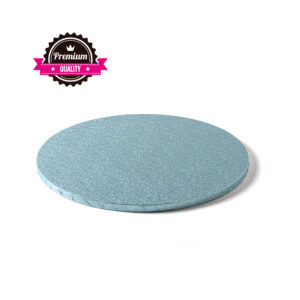 zdjęcie Podkład pod tort okrągły Jasnoniebieski Ø 25 cm, h 1,2 cm Decora