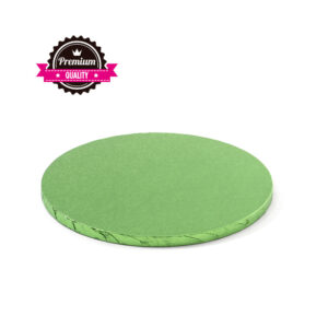 zdjęcie Podkład pod tort okrągły Jasnozielony Ø 25 cm, h 1,2 cm Decora