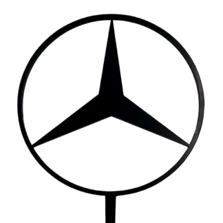 Topper Auto Logo I - 12 cm - Czarny - Miniowe Formy