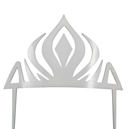 Topper Lodowy Diadem - 15 x 9,9 cm - Biały - Miniowe Formy