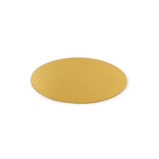 Cienki podkład pod tort Okrągły Złoty Ø 20 cm, h 0,3 cm Decora