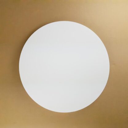 Podkład pod tort okrągły lekki, sztywny, gruby, wytrzymały - Biały - ø 26 cm, grubość: 1,0 cm - Aleksander Print
