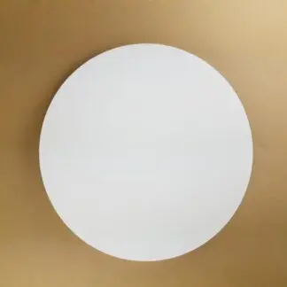 Podkład pod tort okrągły lekki, sztywny, gruby, wytrzymały - Biały - ø 26 cm, grubość: 1,0 cm - Aleksander Print