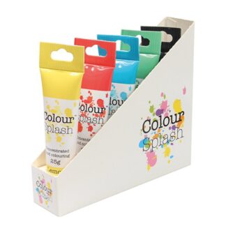 Barwniki w żelu Colour Splash w tubce Mix Kolorów - zestaw 5 szt.