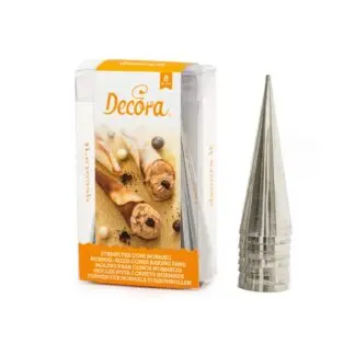 Foremki do rożków - zestaw 8 szt. - Decora