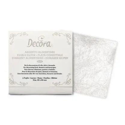 Srebro Jadalne w listkach - Decora