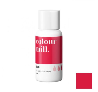 Jadalny barwnik olejowy Colour Mill - Red 20 ml