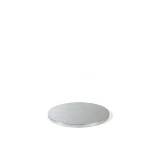 Podkład pod tort okrągły Srebrny Ø 18 cm, h 1,2 cm Decora