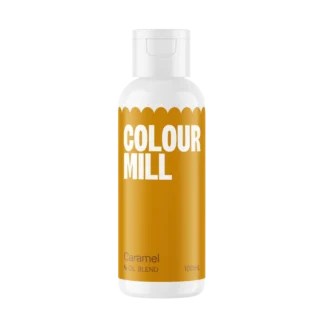 Jadalny barwnik olejowy do mas tłustych Colour Mill - bez E171 - Caramel 100 ml