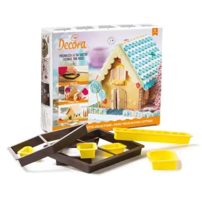 Foremki Domek z Piernika - zestaw 8 szt. - Decora