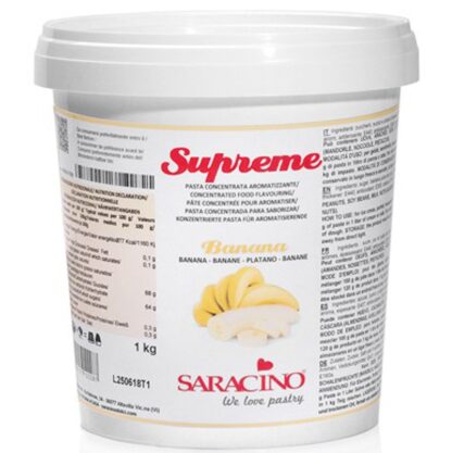 Pasta Aromat w kremie Saracino - BANAN 1kg