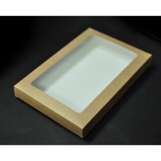Pudełko na pierniczki z okienkiem - EKO - 15x21x2 cm