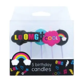 Świeczki Urodzinowe #LOL - 5 szt. - Culpitt