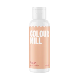 Jadalny barwnik olejowy do mas tłustych Colour Mill bez E171 - Peach 100 ml