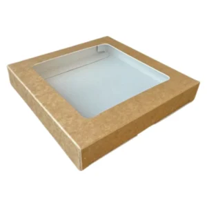 zdjęcie Pudełko na pierniczki z okienkiem EKO - 5szt. - 15x15x2 cm