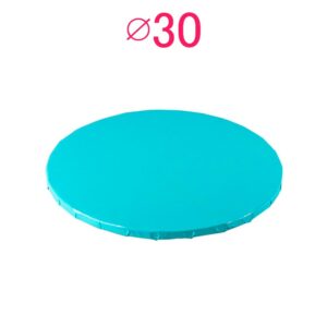 zdjęcie Podkład pod tort okrągły Niebieski Ø 30 cm, h 1 cm - PC Julita