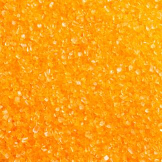 Cukrowa Posypka Drobne Kryształki Pomarańczowa 100 g - Decora