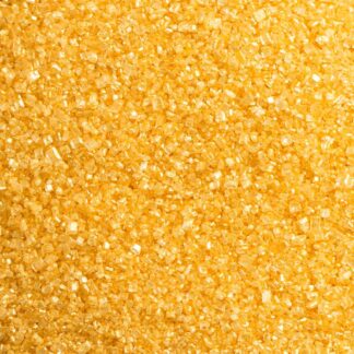 Cukrowa Posypka Drobne Kryształki Złote 100 g - Decora