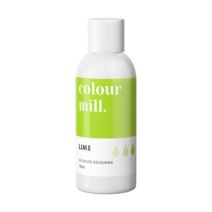 Jadalny barwnik olejowy do mas tłustych Colour Mill - Lime 100 ml