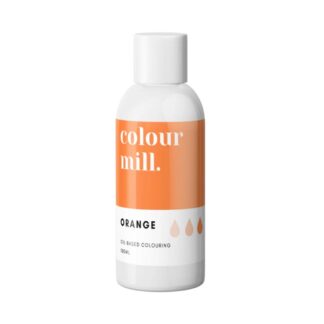 Jadalny barwnik olejowy do mas tłustych Colour Mill - Orange 100 ml