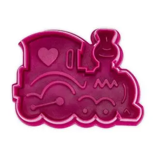 Wykrawaczka z Tłoczkiem Lokomotywa - 7,5 cm - Städter